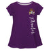 East Carolina Pirates Purple Solid Short Sleeve Girls Laurie Top - Vive La Fête - Online Apparel Store