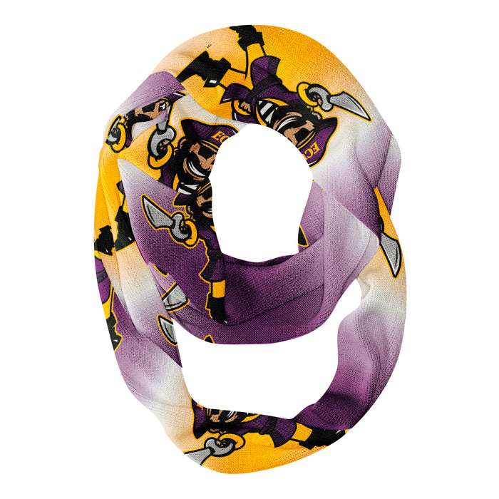 East Carolina Pirates Scarf Degrade Purple and Yellow - Vive La Fête - Online Apparel Store