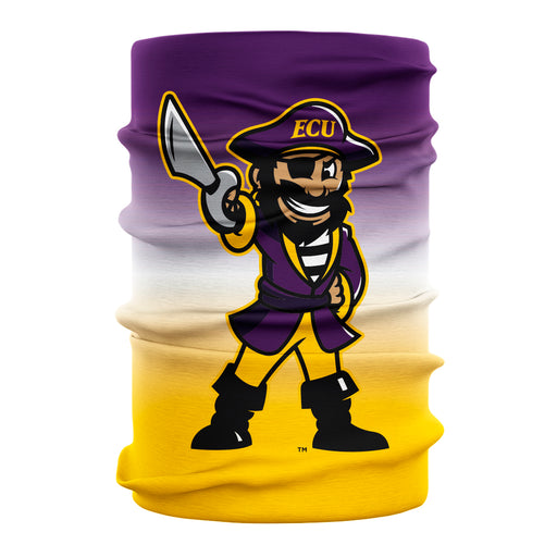 East Carolina Pirates Neck Gaiter Degrade Purple and Yellow - Vive La Fête - Online Apparel Store