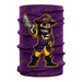 East Carolina Pirates Neck Gaiter Purple All Over Logo ECU - Vive La Fête - Online Apparel Store