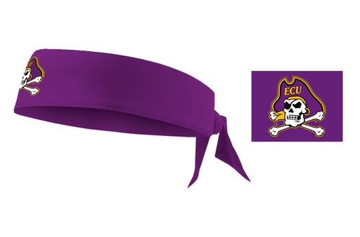 East Carolina Pirates Vive La Fete Purple Head Tie Bandana - Vive La Fête - Online Apparel Store