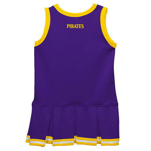 East Carolina Pirates Vive La Fete Game Day Purple Sleeveless Youth Cheerleader Dress - Vive La Fête - Online Apparel Store