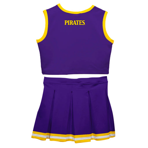 East Carolina Pirates Vive La Fete Game Day Purple Sleeveless Cheerleader Set - Vive La Fête - Online Apparel Store