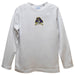 East Carolina Pirates Embroidered White Long Sleeve Boys Tee Shirt