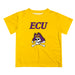 East Carolina Pirates Vive La Fete Boys Game Day V2 Gold Short Sleeve Tee Shirt
