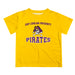 East Carolina Pirates Vive La Fete Boys Game Day V3 Gold Short Sleeve Tee Shirt