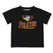 East Carolina Pirates Vive La Fete State Map Black Short Sleeve Tee Shirt