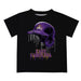 East Carolina Pirates Original Dripping Baseball Helmet Black T-Shirt by Vive La Fete