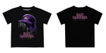 East Carolina Pirates Original Dripping Baseball Helmet Gold T-Shirt by Vive La Fete - Vive La Fête - Online Apparel Store