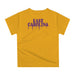 East Carolina Pirates Original Dripping Baseball Helmet Gold T-Shirt by Vive La Fete - Vive La Fête - Online Apparel Store