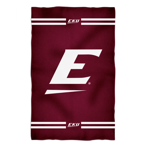 EKU Colonels Vive La Fete Game Day Absorvent Premium Maroon Beach Bath Towel 51 x 32" Logo and Stripes" - Vive La Fête - Online Apparel Store