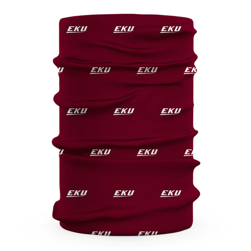 EKU Colonels Vive La Fete All Over Logo Game Day Collegiate Face Cover Soft 4-Way Stretch Two Ply Neck Gaiter - Vive La Fête - Online Apparel Store