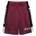 Eastern Kentucky Colonels EKU Vive La Fete Game Day Maroon Stripes Boys Solid Black Athletic Mesh Short