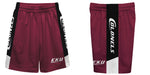 Eastern Kentucky Colonels EKU Vive La Fete Game Day Maroon Stripes Boys Solid Black Athletic Mesh Short - Vive La Fête - Online Apparel Store