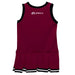 Eastern Kentucky Colonels EKU Vive La Fete Game Day Maroon Sleeveless Cheerleader Dress - Vive La Fête - Online Apparel Store