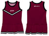 Eastern Kentucky Colonels EKU Vive La Fete Game Day Maroon Sleeveless Cheerleader Dress - Vive La Fête - Online Apparel Store