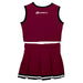 Eastern Kentucky Colonels EKU Vive La Fete Game Day Maroon Sleeveless Cheerleader Set - Vive La Fête - Online Apparel Store