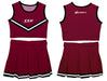 Eastern Kentucky Colonels EKU Vive La Fete Game Day Maroon Sleeveless Cheerleader Set - Vive La Fête - Online Apparel Store