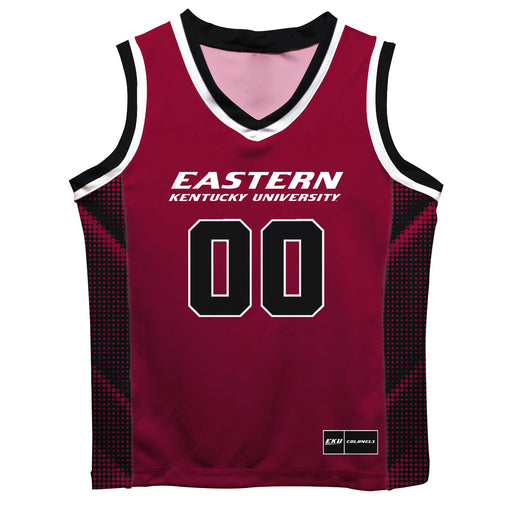 Eastern Kentucky Colonels Vive La Fete Game Day Maroon Boys Fashion Basketball Top
