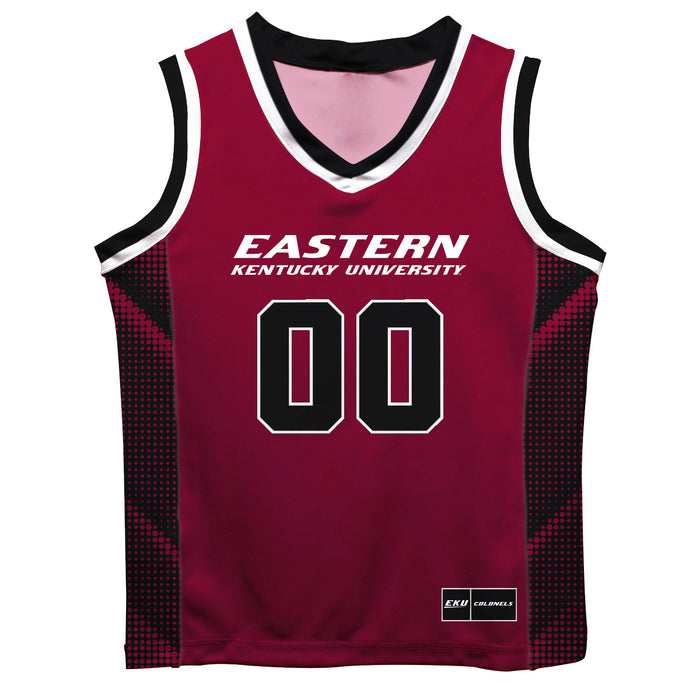 Eastern Kentucky Colonels Vive La Fete Game Day Maroon Boys Fashion Basketball Top