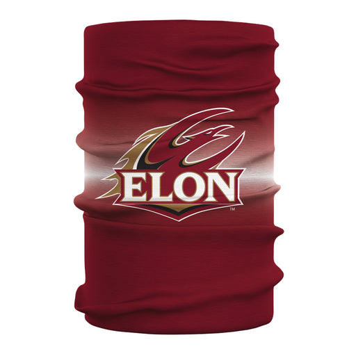Elon University Phoenix Vive La Fete Degrade Logo Game Day Collegiate Face Cover Soft 4-Way Stretch Neck Gaiter - Vive La Fête - Online Apparel Store