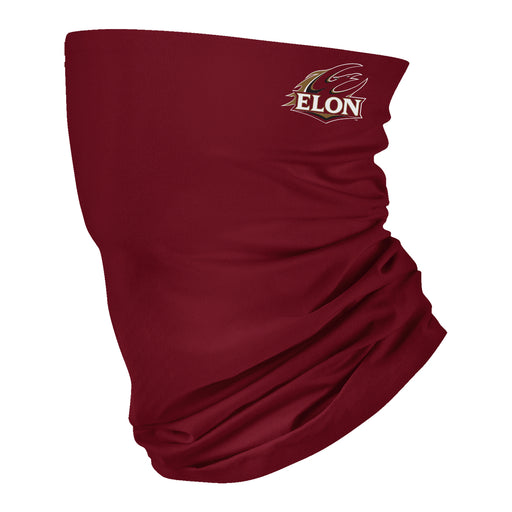 Elon University Phoenix Vive La Fete Maroon Game Day Collegiate Logo Face Cover Soft  Four Way Stretch Neck Gaiter - Vive La Fête - Online Apparel Store