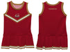 Elon University Phoenix Vive La Fete Game Day Maroon Sleeveless Cheerleader Dress - Vive La Fête - Online Apparel Store