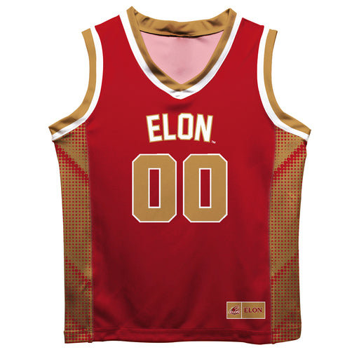 Elon University Phoenix Vive La Fete Game Day Maroon Boys Fashion Basketball Top