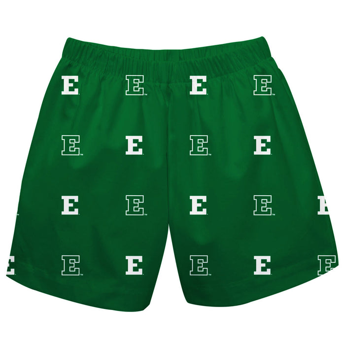 Eastern Michigan Eagles Short Green All Over Logo - Vive La Fête - Online Apparel Store
