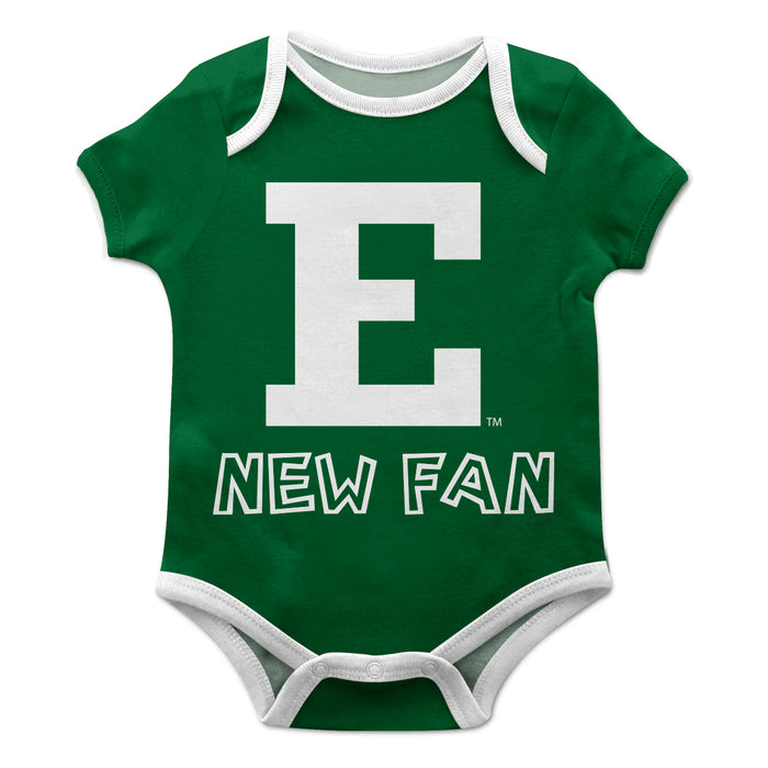 Eastern Michigan Eagles Vive La Fete Infant Game Day Green Short Sleeve Onesie New Fan Logo and Mascot Bodysuit - Vive La Fête - Online Apparel Store