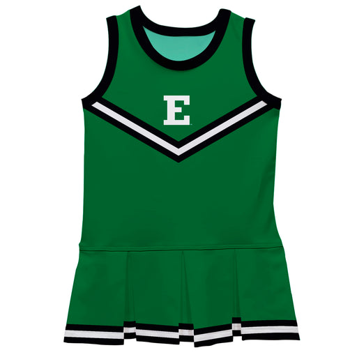Eastern Michigan Eagles Vive La Fete Game Day Green Sleeveless Cheerleader Dress