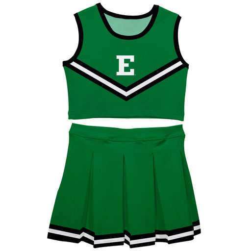 Eastern Michigan Eagles Vive La Fete Game Day Green Sleeveless Cheerleader Set