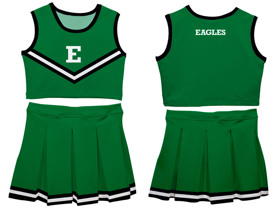 Eastern Michigan Eagles Vive La Fete Game Day Green Sleeveless Cheerleader Set - Vive La Fête - Online Apparel Store