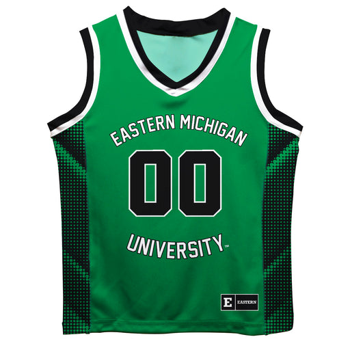 Eastern Michigan Eagles Vive La Fete Game Day Green Boys Fashion Basketball Top