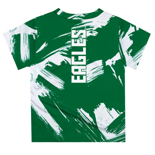 Eastern Michigan Eagles Vive La Fete Boys Game Day Green Short Sleeve Tee Paint Brush - Vive La Fête - Online Apparel Store