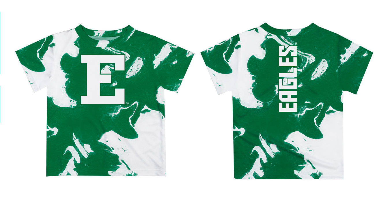 Eastern Michigan Eagles Vive La Fete Marble Boys Game Day Green Short Sleeve Tee - Vive La Fête - Online Apparel Store
