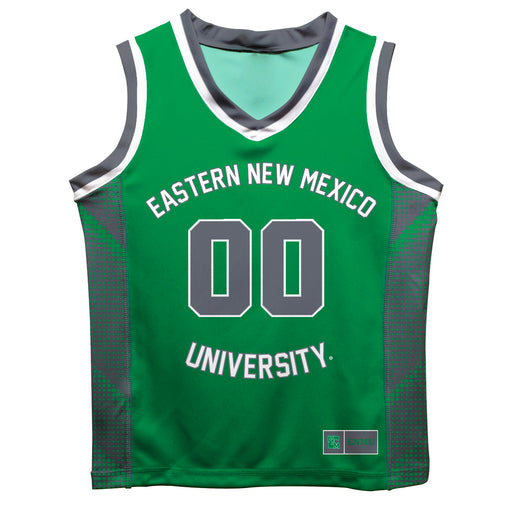 Eastern New Mexico University Greyhounds ENMU Vive La Fete Game Day Green Boys Fashion Basketball Top