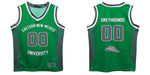 Eastern New Mexico University Greyhounds ENMU Vive La Fete Game Day Green Boys Fashion Basketball Top - Vive La Fête - Online Apparel Store