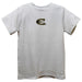 Emporia State University Hornets Embroidered White Short Sleeve Boys Tee Shirt