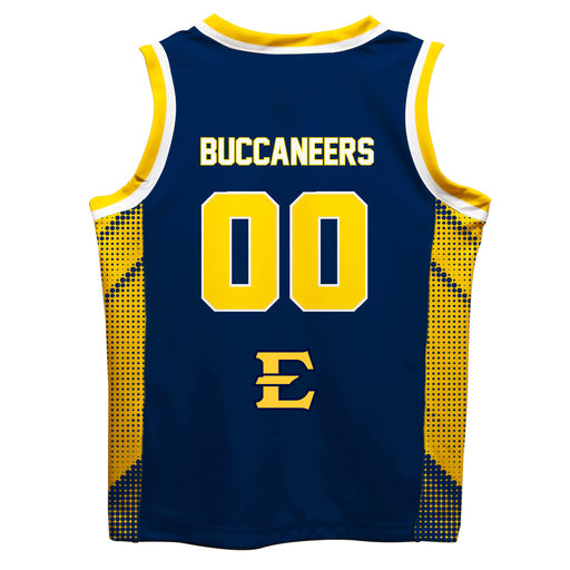 East Tennessee Buccaneers Vive La Fete Game Day Navy Boys Fashion Basketball Top - Vive La Fête - Online Apparel Store