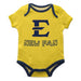 East Tennessee State Solid Gold Boys Onesie Short Sleeve - Vive La Fête - Online Apparel Store
