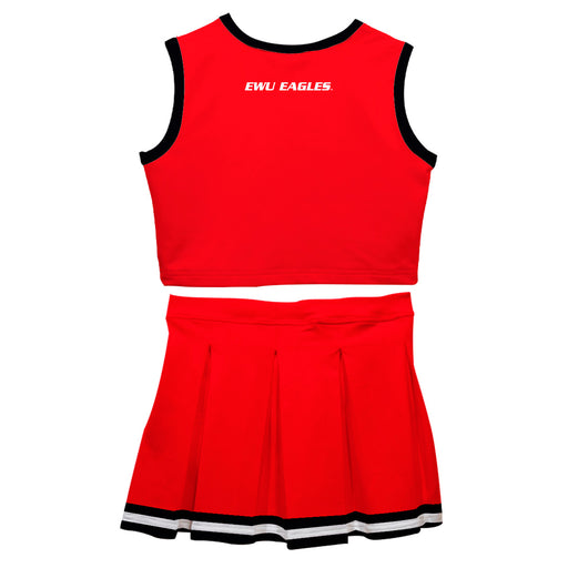 Eastern Washington Eagles EWU Vive La Fete Game Day Red Sleeveless Cheerleader Set - Vive La Fête - Online Apparel Store