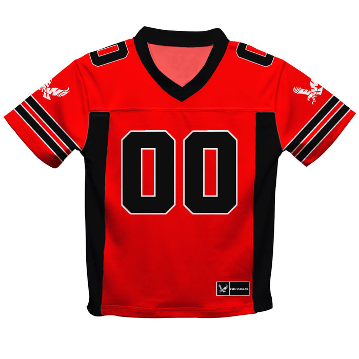 Eastern Washington University Eagles EWU Vive La Fete Game Day Red Boys Fashion Football T-Shirt