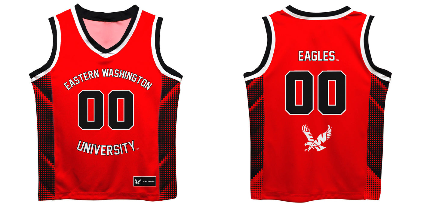 Eastern Washington University Eagles EWU Vive La Fete Game Day Red Boys Fashion Basketball Top - Vive La Fête - Online Apparel Store