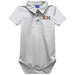 Florida A&M University Rattlers Embroidered White Solid Knit Polo Onesie