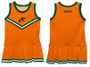 Florida A&M University Rattlers Vive La Fete Game Day Orange Sleeveless Youth Cheerleader Dress - Vive La Fête - Online Apparel Store
