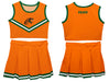 Florida A&M University Rattlers Vive La Fete Game Day Orange Sleeveless Cheerleader Set - Vive La Fête - Online Apparel Store