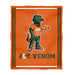 Florida A&M University Rattlers Vive La Fete Kids Game Day Orange Plush Soft Minky Blanket 36 x 48 Mascot