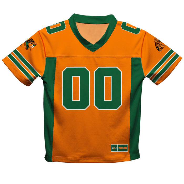 Florida A&M University Rattlers Vive La Fete Game Day Orange Boys Fashion Football T-Shirt