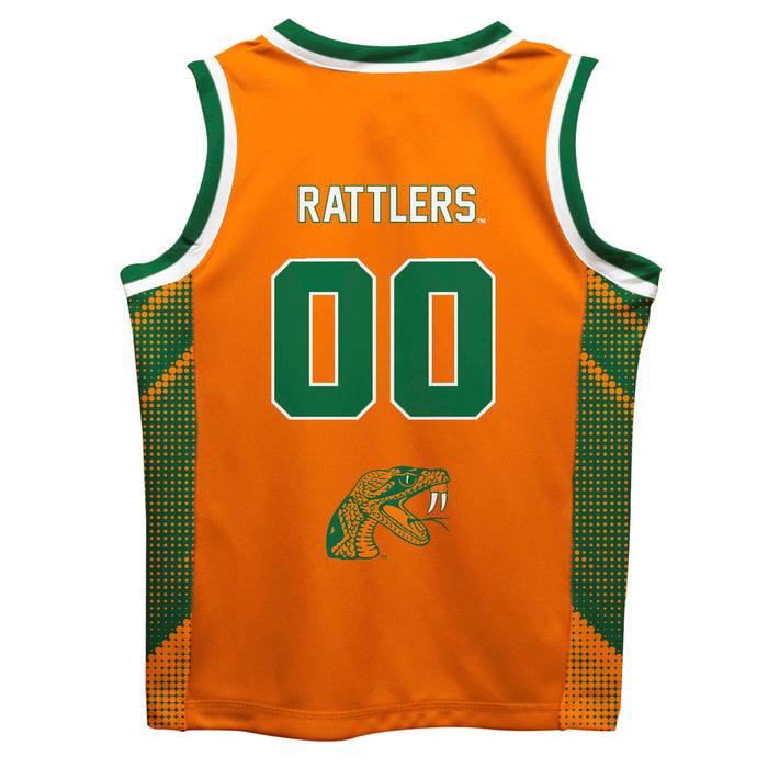Florida A&M University Rattlers Vive La Fete Game Day Orange Boys Fashion Basketball Top - Vive La Fête - Online Apparel Store
